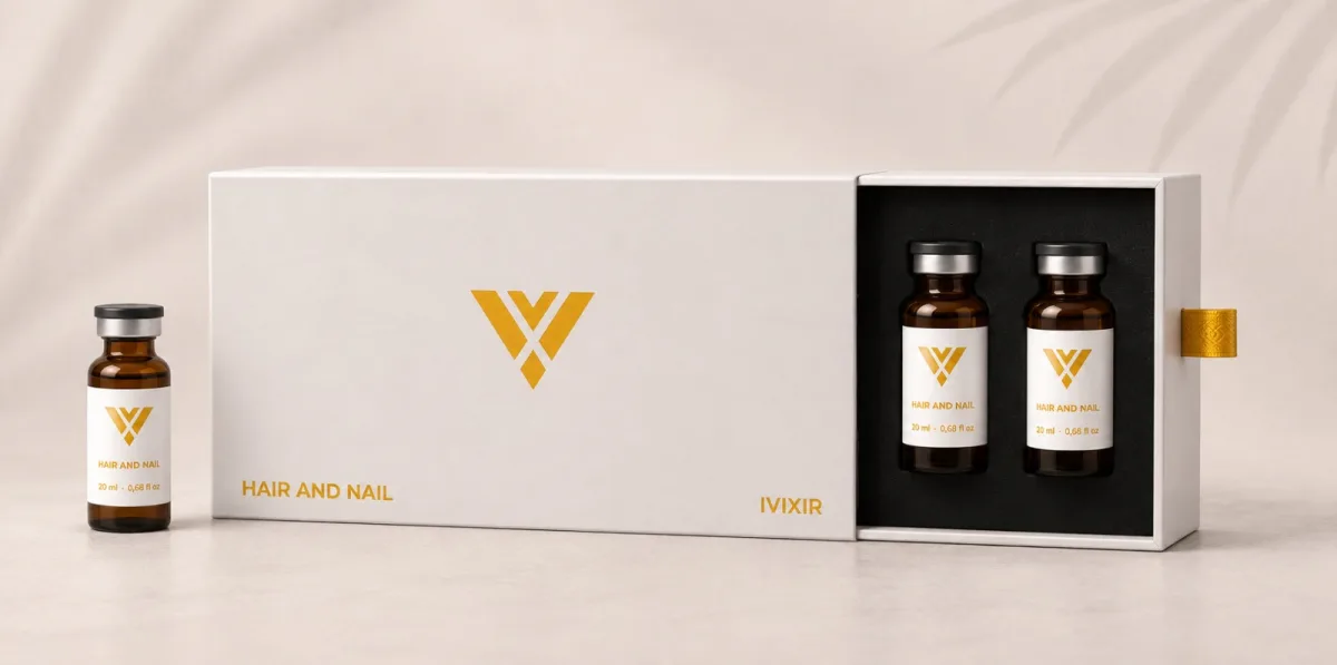 IVIXIR Hair and Nail — professional hair and nail anti-aging care concept